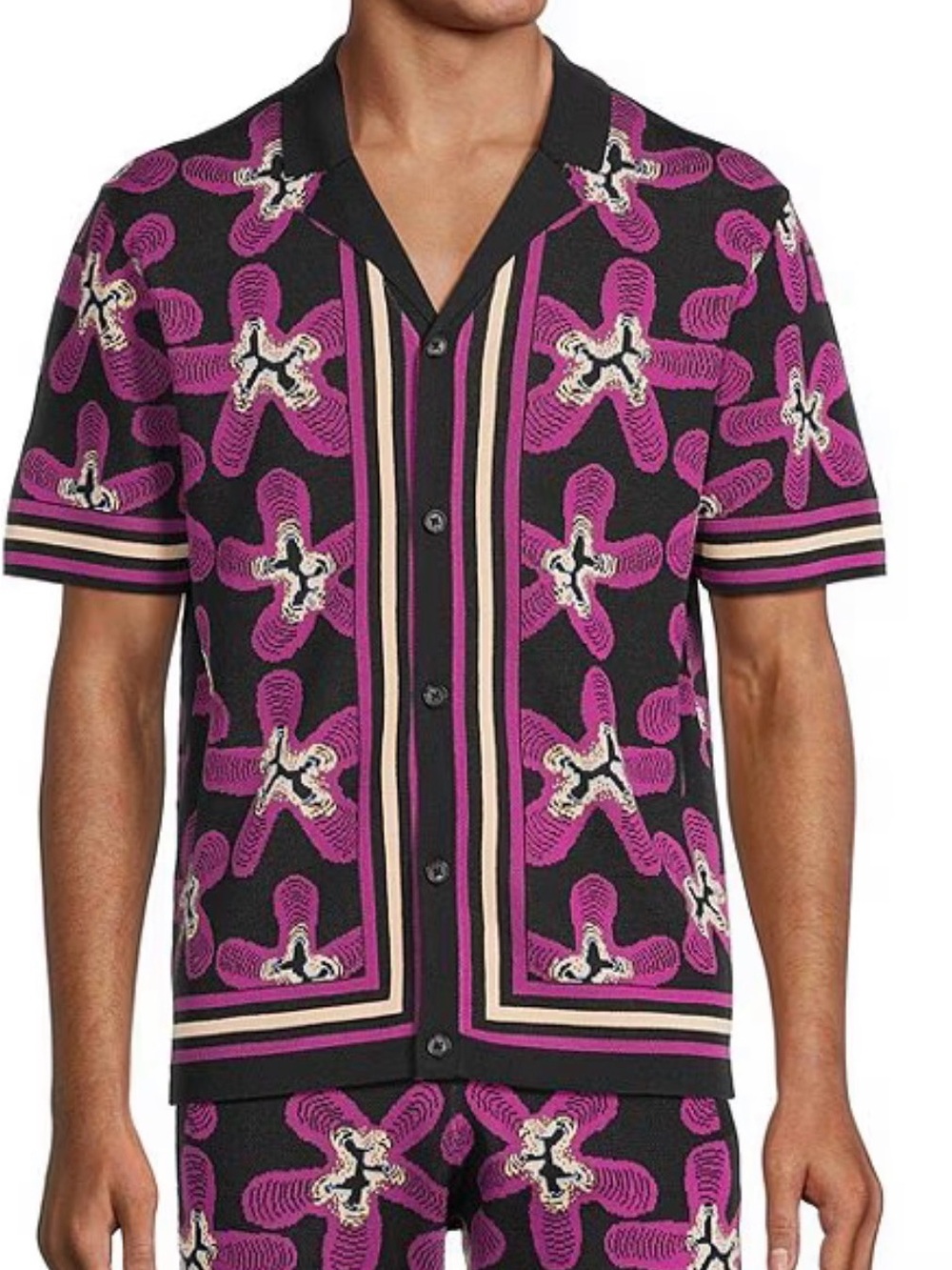 Men’s 2 piece  designer SHORT SET, New! Tags attached. Vacation Travel Luxury - Picture 6 of 6